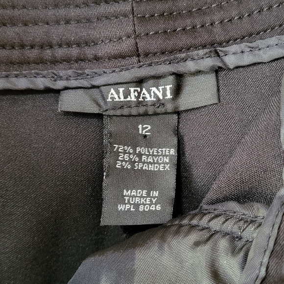 ALFANI black pant - Picture 4 of 9